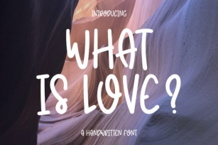 What is Love Font Download