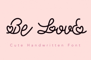 Be Love Font Download
