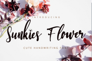Sunkies Flower Font Download