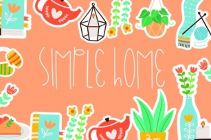 Simple Home Font Download