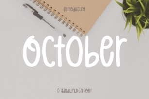 October Font Download