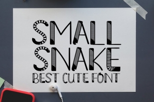 Small Snake Font Download