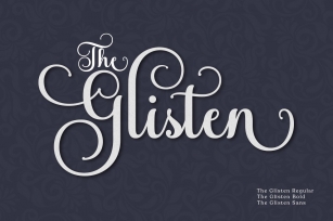 The Glisten Script Font Download