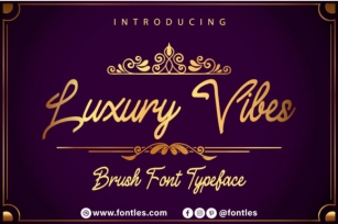 Luxury Vibes Font Download