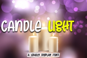 Candle Light Font Download