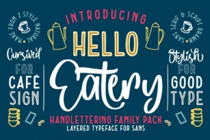 Hello Eatery Font Download