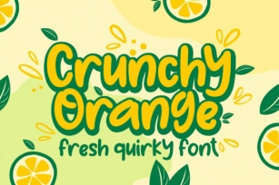 Crunchy Orange Font Download