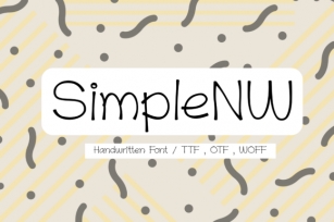 SimpleNW Font Download