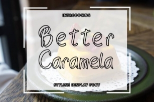 Better Caramela Font Download