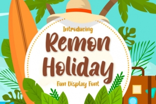 Remon Holiday Font Download