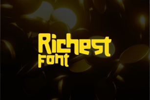 Richest Font Download