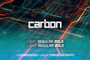 SB Carbon Condensed Font Download