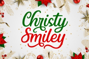 Christy Smiley Font Download