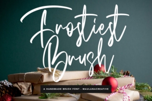 Frostiest Brush Font Download
