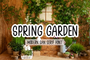 Spring Garden Font Download