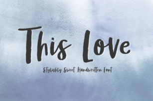This Love Font Download
