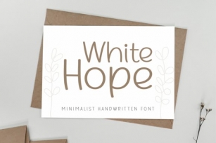 White Hope Font Download