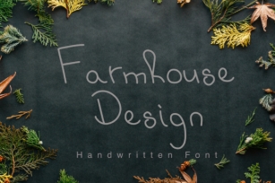 Farmhouse Design Font Download