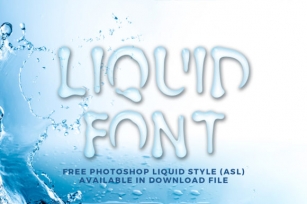 Liquid Font Download