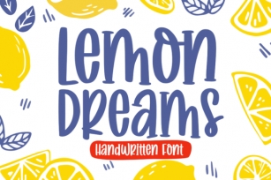 Lemon Dreams Font Download
