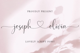 Joseph Olivia Font Download