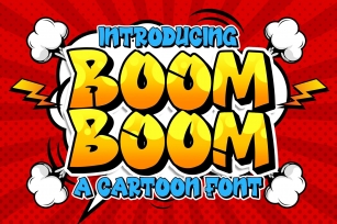 Boom Boom Cartoon Font Download