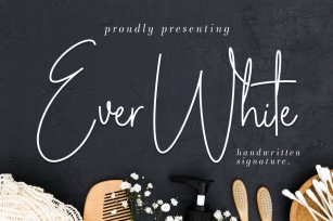 Ever White Font Download
