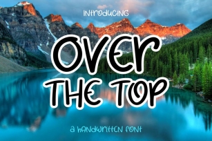 Over The Top Font Download