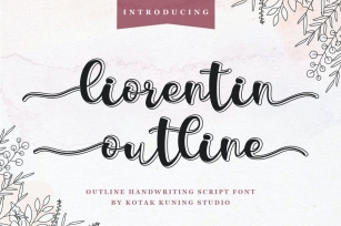 Liorentin Outline Script Font Font Download