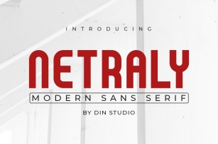 Netraly-Modern Sans Serif Font Download