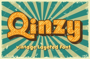 Qinzy - Vintage Font Font Download