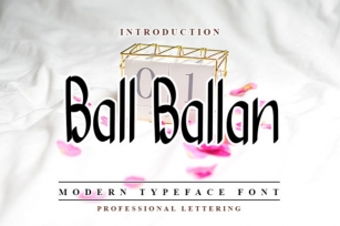 Ball Ballan Font Download