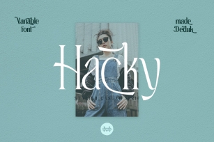 Hacky - Luxury Serif Family Font Download