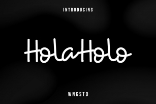 Holaholo - Monoline Script Font Download