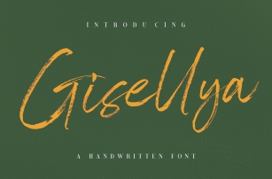 Gisellya Handwritten Font Download