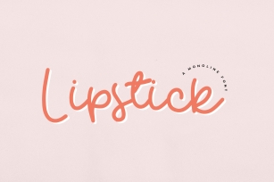 Lipstick Font Download
