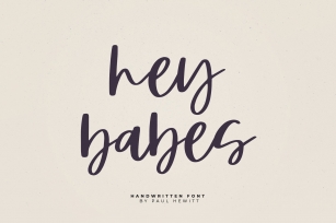 Hey Babes Font Download
