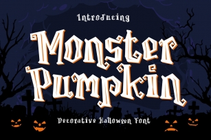 Monster Pumpkin Font Download