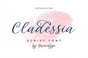 Cladessia-Handwritten Font Font Download