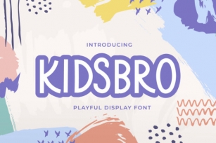 Kidsbro Font Download