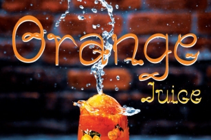 Orange Juice Font Download