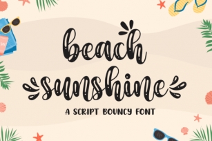 Beach Sunshine Font Download