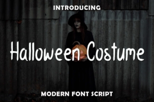 Halloween Costume Font Download