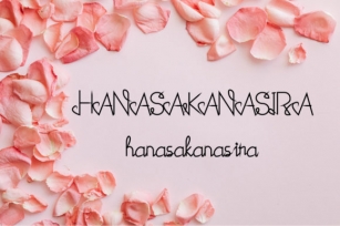 Hanasakanasira Font Download