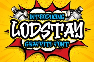 Lodstay - Graffiti Font Font Download