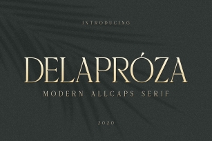 Delaproza Font Download