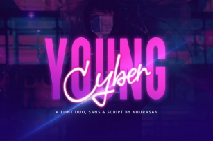 Young Cyber Font Duo Font Download