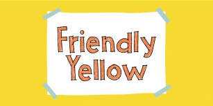 Friendly Yellow Font Download