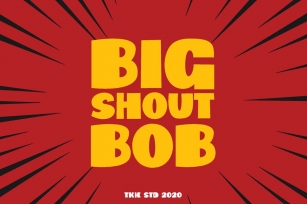 Big Shout Bob Font Download