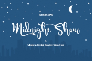 Midnight Show Font Download
